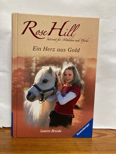 Rose hill ein herz - rose, gold