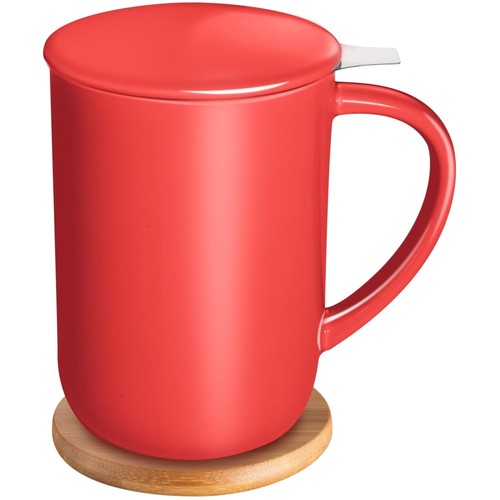 Porzellan teetasse mit - mit, deckel