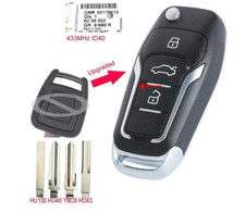 Flip Remote Car Key Fob 3