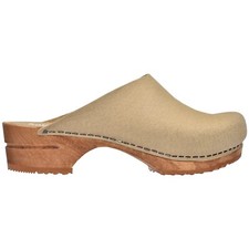 Sanita 'Vegor' Vegan Wooden Clogs in Nature (477962)