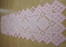 Hardanger Läufer 40x120cm- Handarbeit