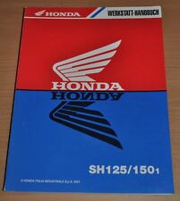 Werkstatthandbuch HONDA SH 125 150 Stand 2001 Shop Manual original