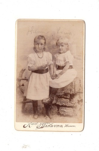Cdv foto niedliche kleine - cdv,