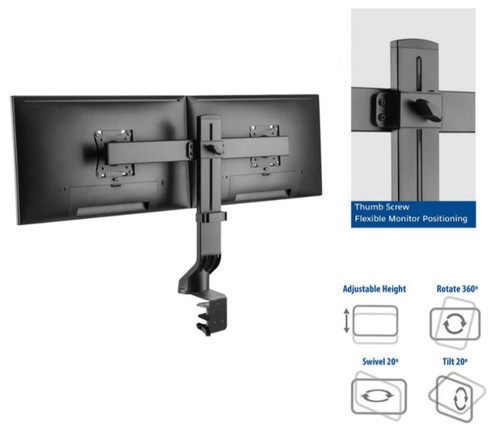 Act ac8322 doppel monitorarm - act,