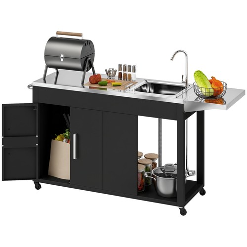 Grillwagen servierwagen mit - grillwagen,
