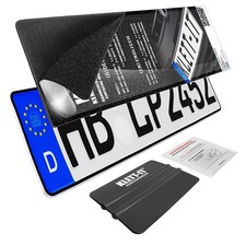 Kennzeichenhalter Kennzeichenhalterung Klett rahmenlos 2 Stück