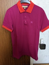 Burberry Hartford Polo Shirt Plumb Pink/Red (Size XS)