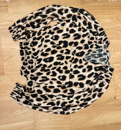 Damen bluse leo - damen, crop