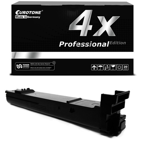 Pro toner black - 4x,