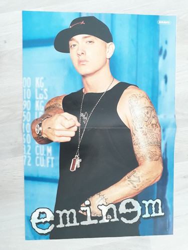 Eminem linkin park poster - eminem,