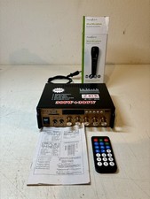 Bluetooth Stereo Verstärker USB SD FM Mikrofon AUX