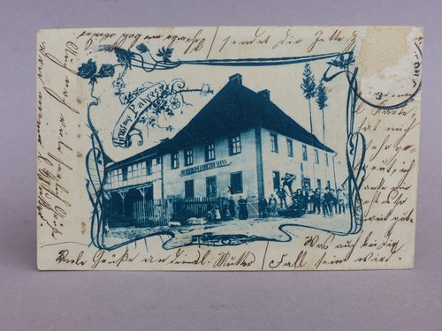 Alte postkarte bier - ak,