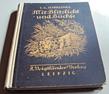 Mit Blitzlicht und Büchse