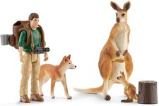 schleich Outback Abenteuer Wild Life Spielset ab 3J Ranger Tom Dingo Känguru