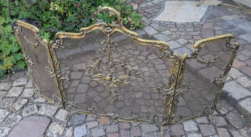 Kamin-Funkenschutzgitter