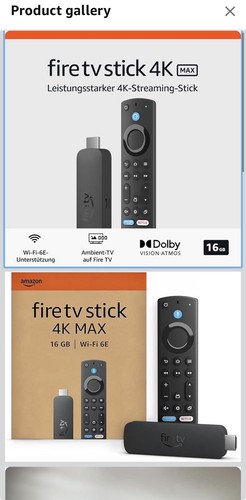 Amazon fire stick max - fire,