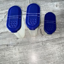 Gewürzzwerge Tupperware Blau 3x 