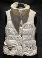 Emmegi weisse ärmellose Damen Puffer Ski Jacke Gr. 38 Neu