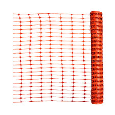 Absperrzaun Bauzaun Warnnetz Kunststoff Schutzzaun Mobilzaun Orange 50m x 1m