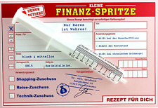 lustige Karte Arzt Rezept