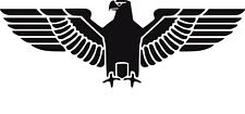 DE4 Reichsadler Auto Aufkleber Sticker Schrift Adler Deutschland, 70 cm Groß 