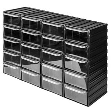 Aufbewahrungsbox aus Kunststoff  20 Schubladen Kleinteilemagazin