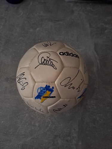 Autogrammball schalke mit - schalke,