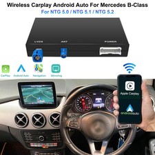 Wireless Carplay Android Auto Set für Mercedes Benz B-Klasse W246 NTG5.0/5.1/5.2