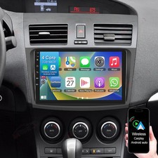 Für Mazda 3 2009-2013 BL 9" Android 15 Autoradio GPS Navi BT WIFI Carplay 2+64GB