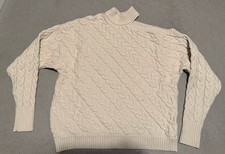 Zara Strickpullover Zopfmuster