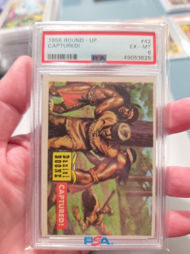 1956 topps round - 1956, #42