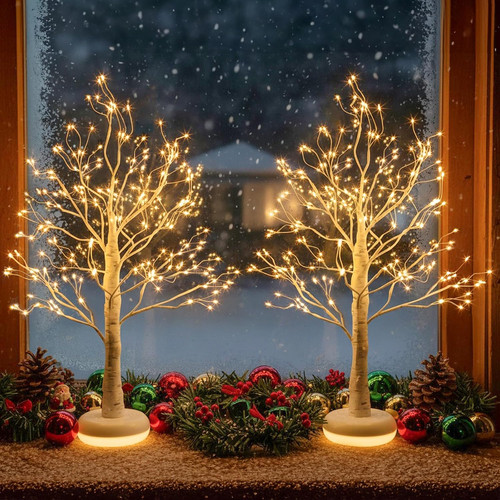 2er pack weihnachtsbaum - weihnachtsbaum, mit