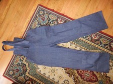 DDR Latzhose Berufsbekleidung blau Original Gr.40/42 m94