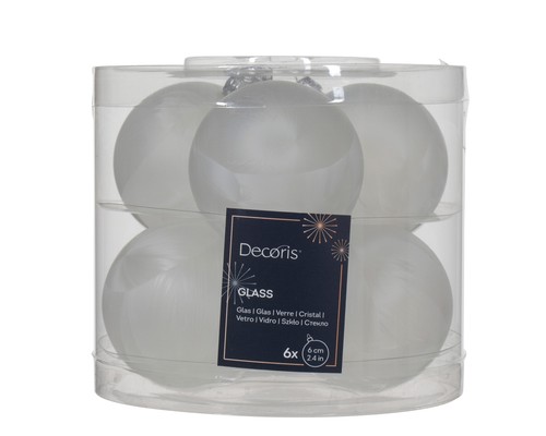 Weihnachtskugeln glas 6cm - weihnachtskugeln,