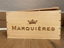 Weinholzkiste Dekoration leer