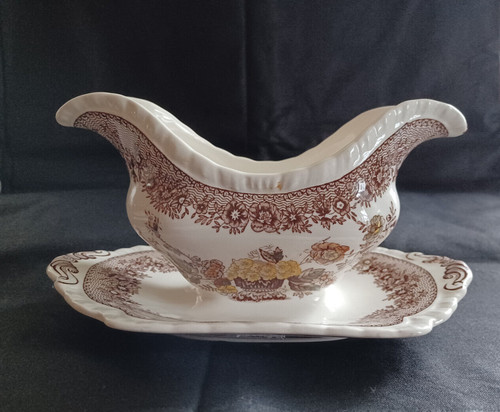 Sauciere mason ironstone - sauciere, mason`s