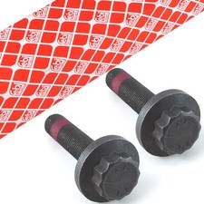 2x FEBI Achsschraube