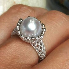 Echte Südsee Perlen Ring