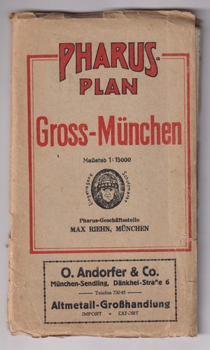 München stadtplan pharus plan - stadtplan, pharus-plan