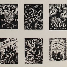 Frans Masereel Bonne Année