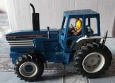 Traktor und Scheibenegge siku 1:32 blau