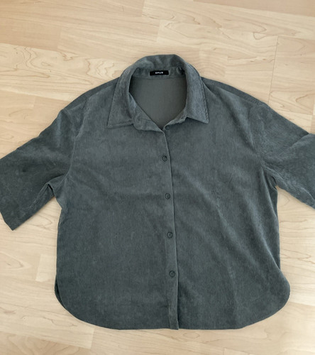 Cordbluse opus salbeigrün - cordbluse, gr
