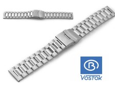 Vostok edelstahlarmband - vostok,