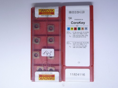 Stck sandvik 880 - sandvik, 880-05-03