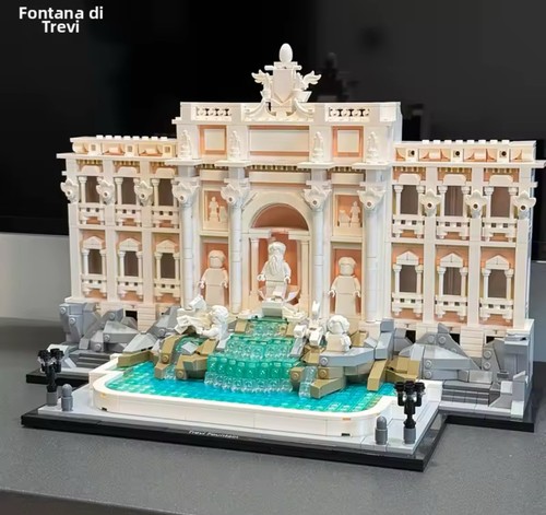 Trevi brunnen 21062 bausatz - brunnen,