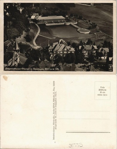 Oberhof luftbild - oberhof,