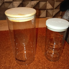 3er Set Aufbewahrungs-Gläser / -Dose ~ Küchenutensilien ~ auch Tupperware ~ LOOK