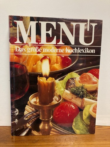 Menü das große - , moderne