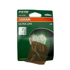 Osram ULTRA LIFE P21W, Halogen-Signallampe, Bremslicht, Nebelschlussleuchte, 