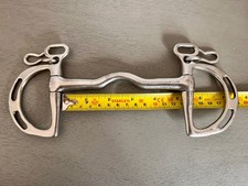 SCHLITZWANGENPORT MAUL KIMBLEWICK PFERDEGEBISS • EDELSTAHL • 5” (127mm)